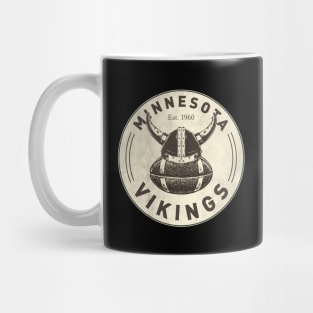 Vintage Minnesota Vikings by Buck Tee Originals Mug